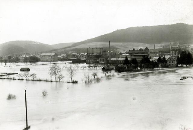 Hochwasser überflutet den Afföller (Gaswerk) | Foto: Presseamt Stadt Marburg