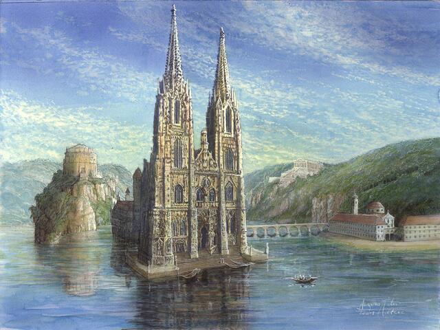 An der schönen blauen Donau - Bauwerke © Angerer der Ältere