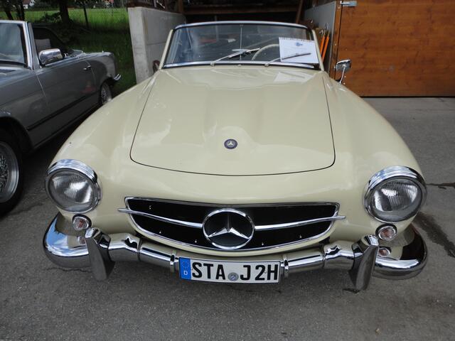 hervorragend restaurierter Mercedes 190