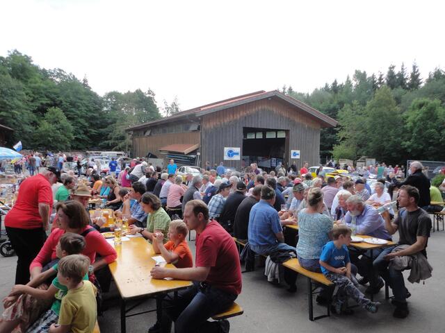 Tolles Wetter und jeder hatte Hunger