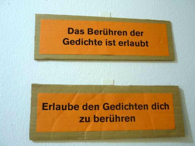 Erlaubnis- statt Verbotsschilder | Foto: G. Michaela Hug-Szajer