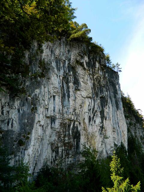 Am Höch-Flue mit 1043 m ist die Aussicht besser.