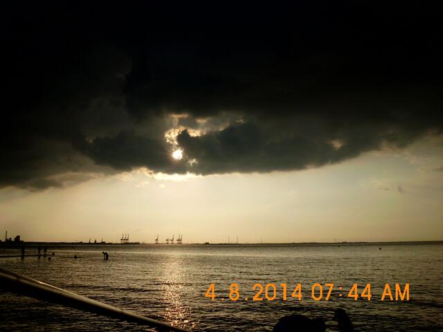 Abend an der Nordsee