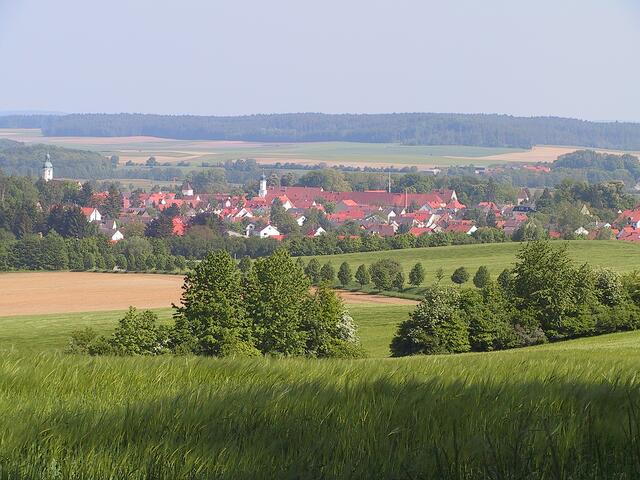 Blick auf Pöttmes