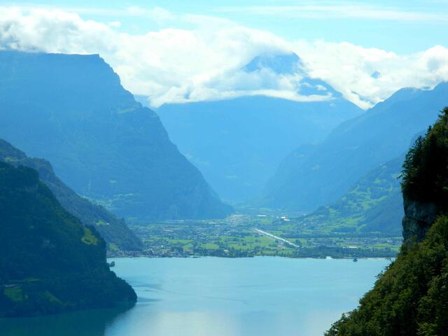 Blick zum Urner See und Altdorf