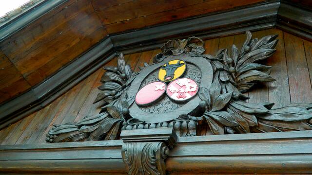 Wappen der drei Urkantone Uri, Schwyz und Unterwalden.