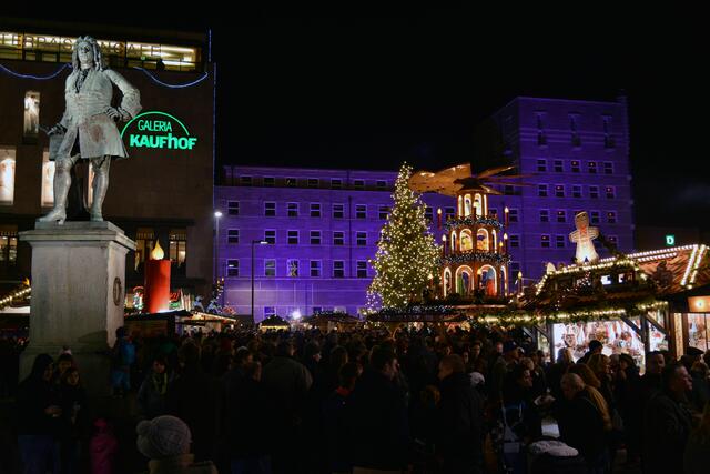 Weihnachtsmarkt in Halle/Saale