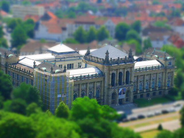 Heiko Schmidt - Landesmuseum Hannover mit TiltShift Effekt