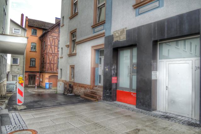 Sparkasse Marburg - Biedenkopf in der Bahnhofstraße am Hauptbahnhof : Ob das so bleibt? | Foto: KDH / SDS Marburg