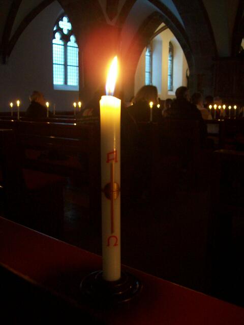 April: Osternacht in der St. Andreaskirche in Springe