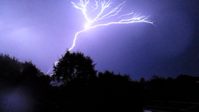 Ein Nachtgewitter im Juli