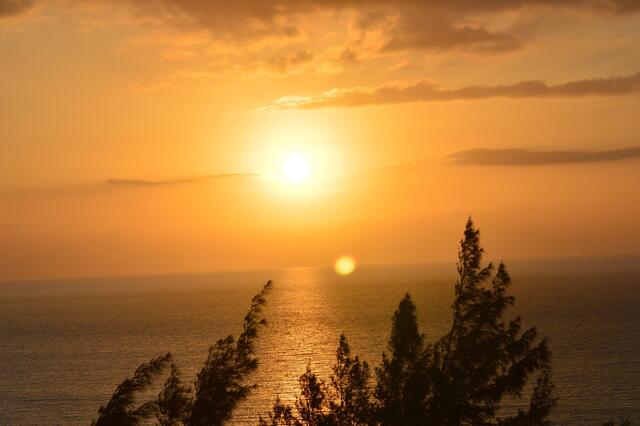 Sonnenuntergang am Meer