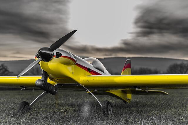 Modellfliegen im Februar 2014 in Barsinghausen (MFG Barsinghausen e.V.)