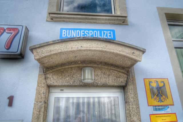 Dienstelle der Bundespolizei in Marburg am Hauptbahnhof. | Foto: KDH / SDS Marburg