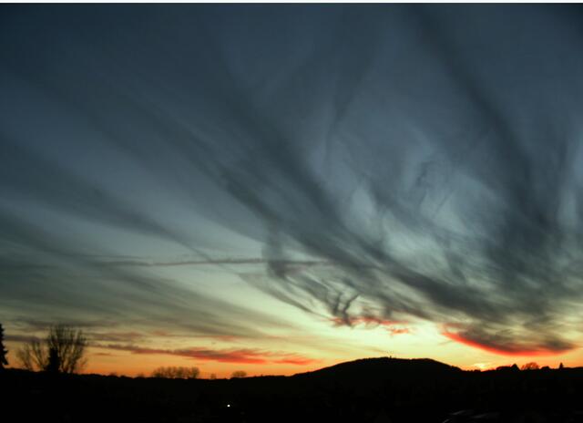 Februar  Himmel im Februar