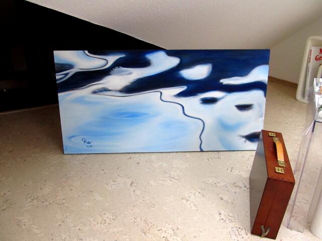 Im Atelier.