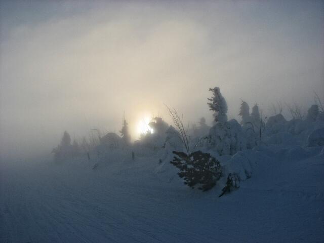 Wettercapriolen am Fichtelberg