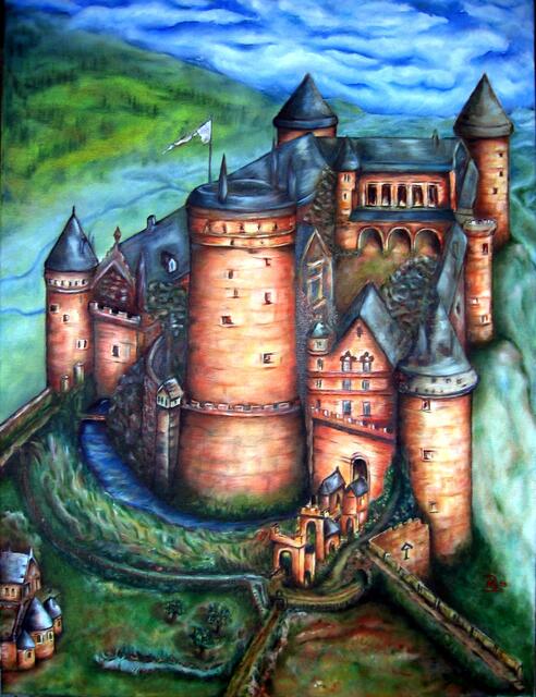 R. B., Burg Coussy