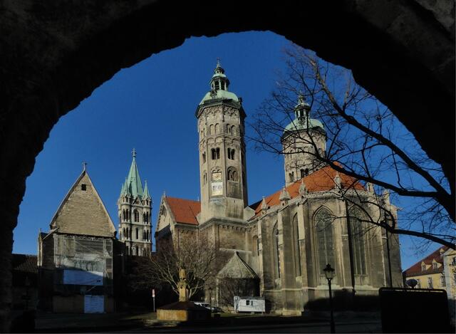 Klesla, Januar, Dom zu Naumburg aus anderer Sicht