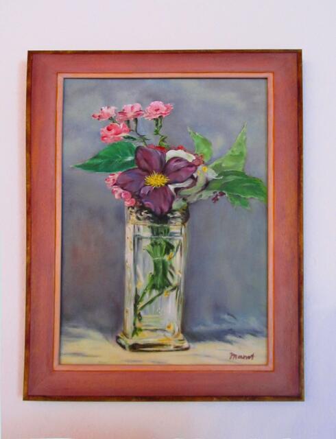 Nach Monet: Clematixs