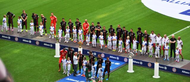 Kaderpräsentation des FC Bayern