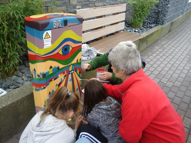..ein Kunstwerk wird verfeinert !