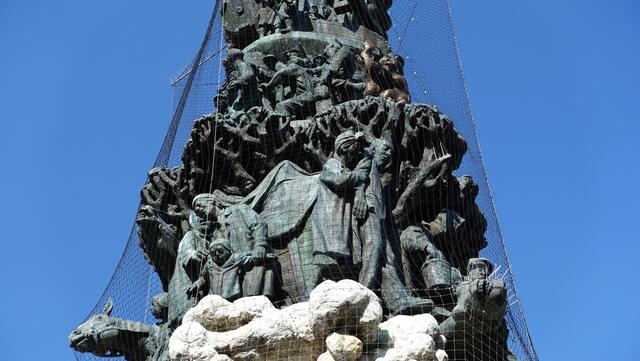 Das "Monument zur Stadtgeschichte“ verweist auch darauf, das Tausende von Vertriebenen nach 1945 eine neue Heimat in Salzgitter erhielten. Foto: Helmut Kuzina