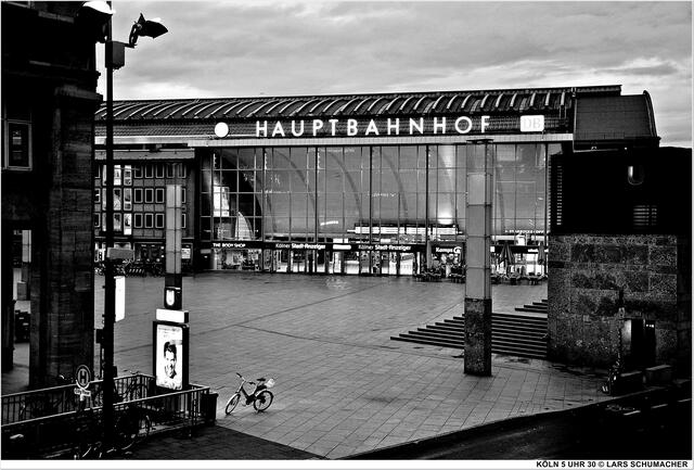 Hauptbahnhof Köln - 5 Uhr 30 | Foto: Lars Schumacher
