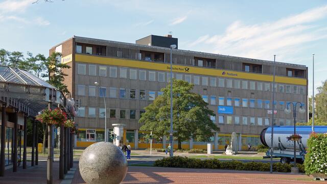 Das Postgebäude an der Joachim-Campe-Straße (Foto: Helmut Kuzina)