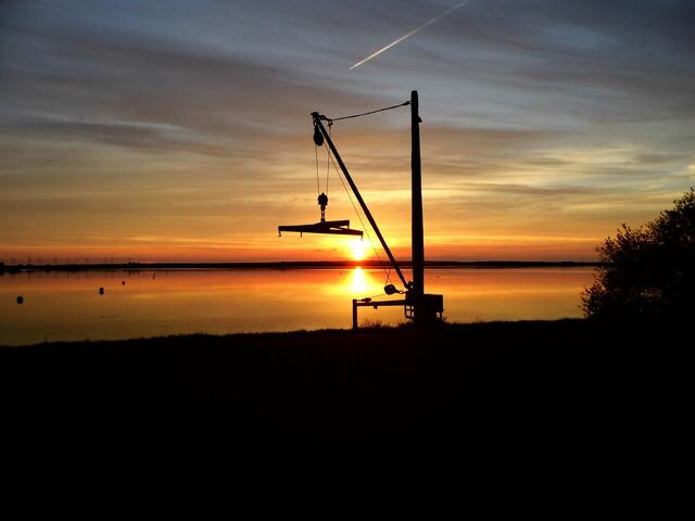 "Sonnenuntergang am Dümmer See in Hüde"