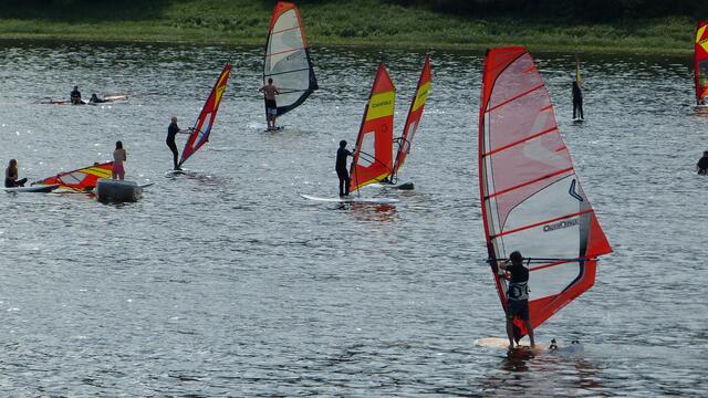 Surfen am Edersee
