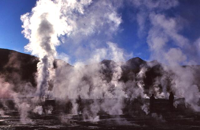 El Tatio, mehr als 100 Quellen in 4200 m Höhe