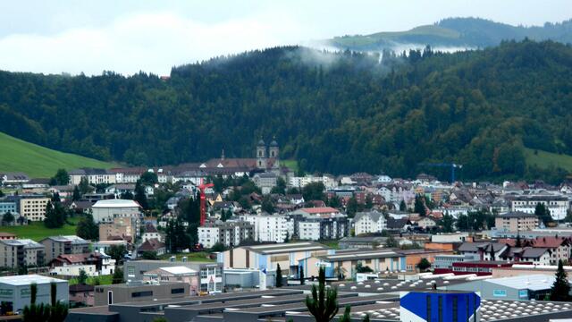 Einsiedeln mit Kloster