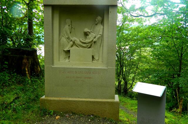 Eine der Stationen am Weg