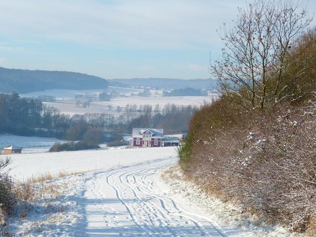 Mudersbach im Schnee/Dezember.