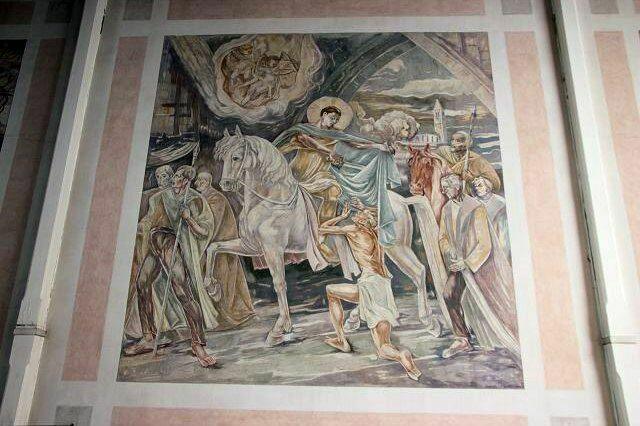 der Kirchenpatron, St. Martin