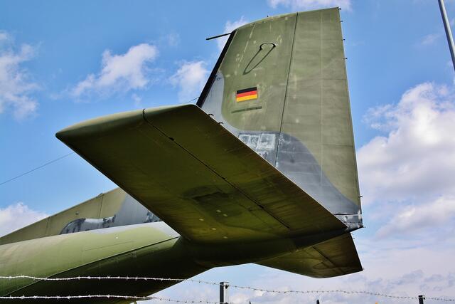 Leitwerk der Transall C-160 D