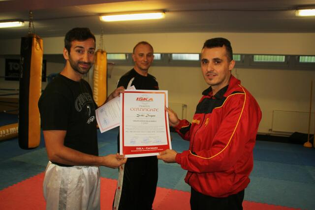 1. Dan Zeki Dogan (Prüfer Davut Sidal)