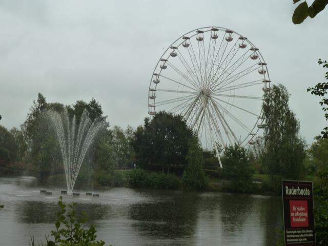 Das ist wegen Regen ausgefallen.