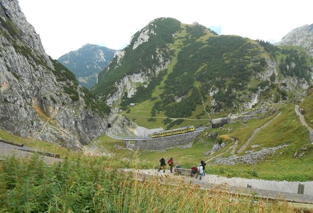 30. August: Zahnradbahn auf den Wendelstein