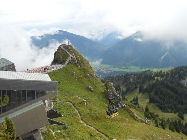 Blick vom Wendelstein am 30. August 2014