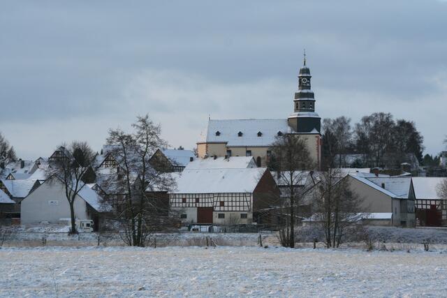Kirche Niederklein im Winter