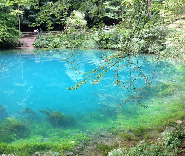 August: Blautopf Blaubeuren