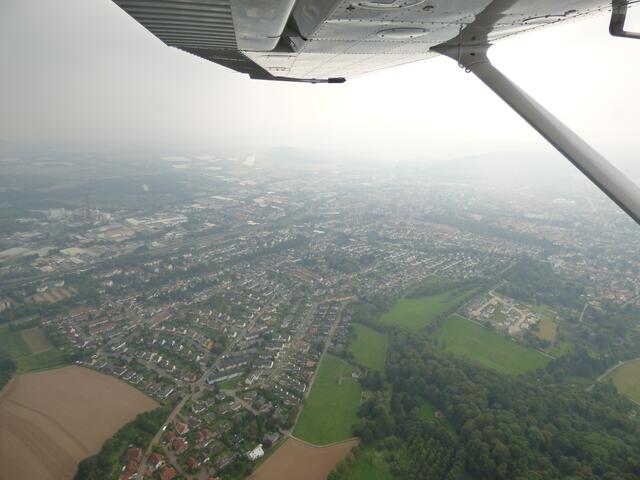 Und schon sind wir in..... neeee ..... ÜBER Hameln!