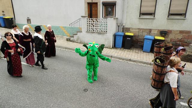 Festumzug zum 20 jährigen Weinfest in Nebra - 6.9.2014 !