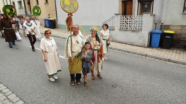 Festumzug zum 20 jährigen Weinfest in Nebra - 6.9.2014 !