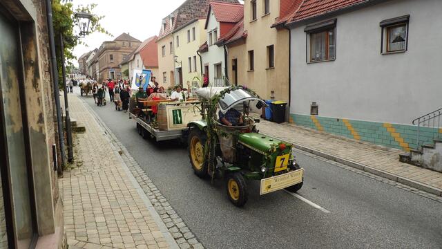 Festumzug zum 20 jährigen Weinfest in Nebra - 6.9.2014 !