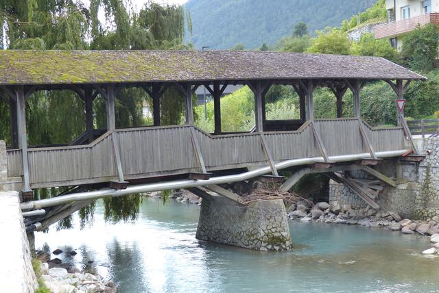 alte Brücke über die Eisack