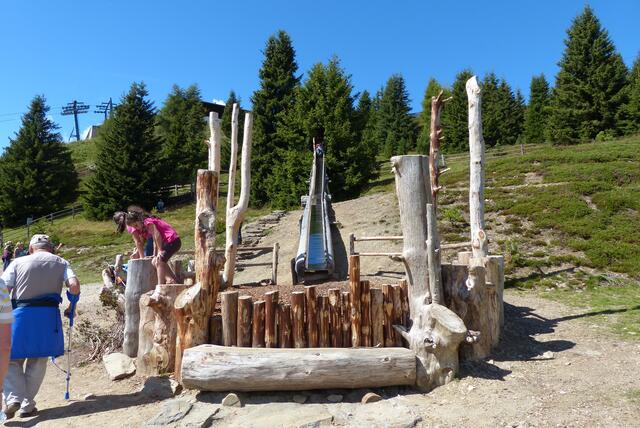 was man so aus Holz alles bauen kann, was KIndern Freud emacht .....