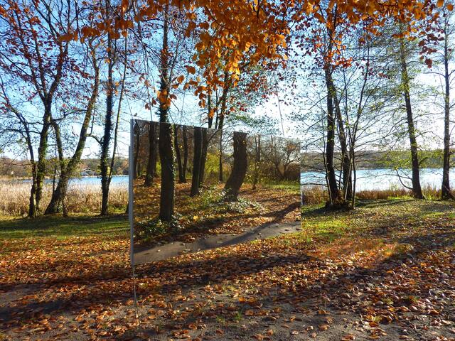 Ein goldener Novembertag in Potsdam-Hermannswerder